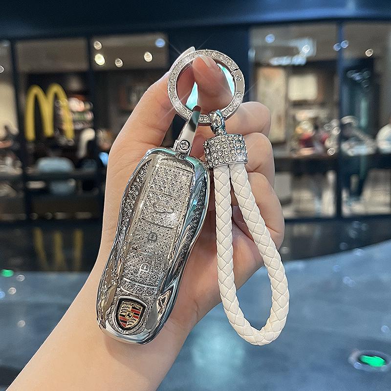 Univerzální pouzdro na klíče Porsche pro Macan, 718, Cayenne, Panamera, 911, Taycan - Unisex design
