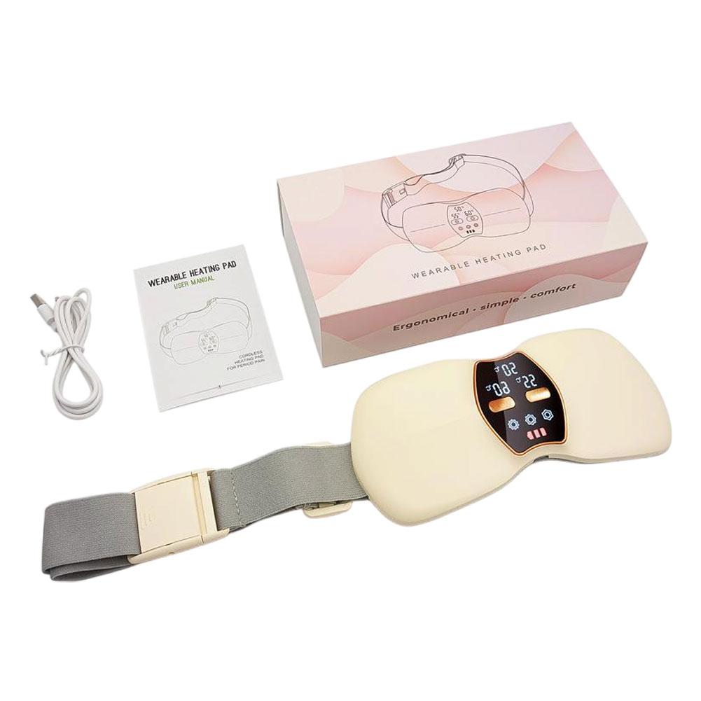 

Portable Heated Massage Warming Palace Belt Intelligent Heating Waist Device for Girls Women Menstrual Period Auntie Pain Relief