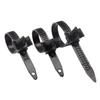 100pcs Push Mount Winged Cable Ties Harness Straps Quick Release Wire Management for Car Body Chassis Bundling Fasteners