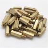M3 To M2 Hexagonal Copper Stud for Circuit Board Support and Isolation