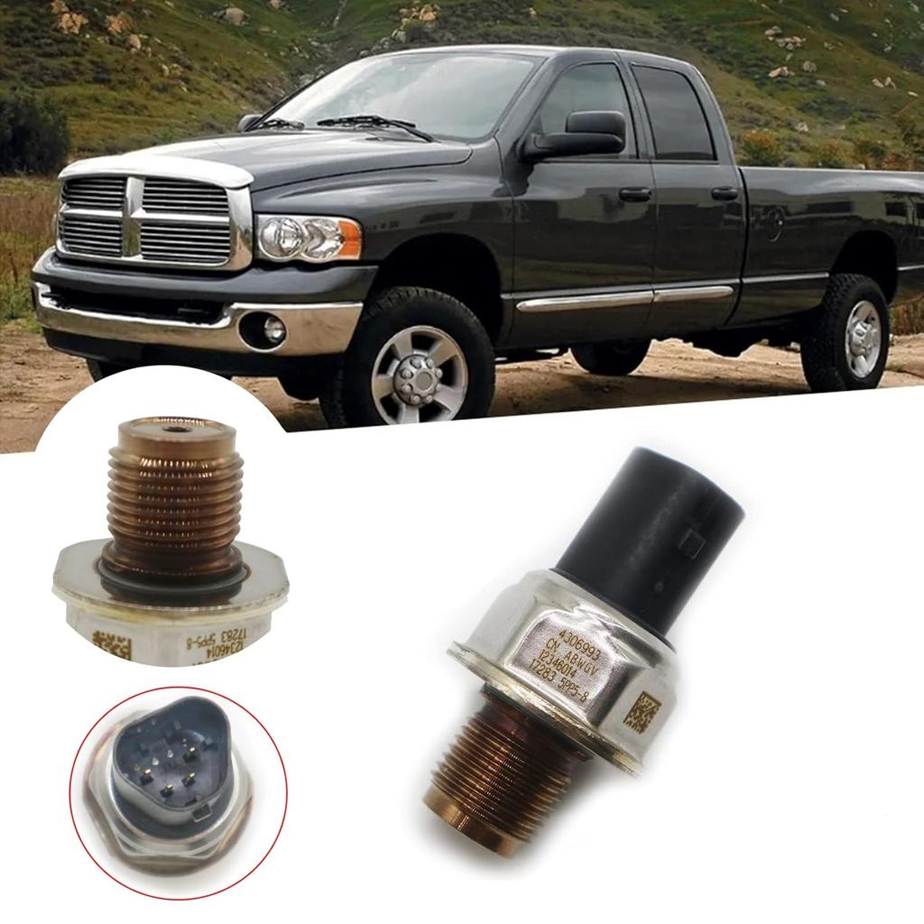 4306993 Fuel Rail Pressure Sensor Regulator 68210175AA 5PP5-8 fits DOD.ge RAM with Cummins 6.7L 2013-2018