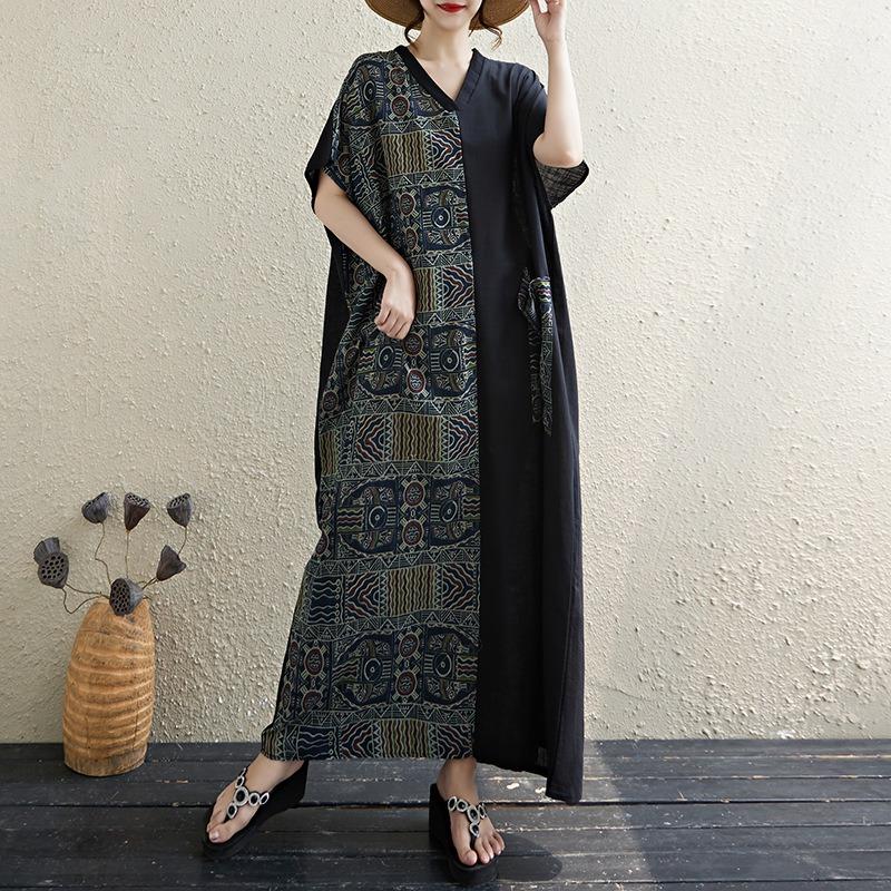 Women's Solid Color Relaxed Fit Dress