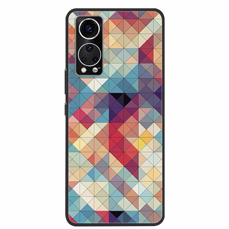 For ZTE Axon 30 5G Case Luxury Silicone TPU Soft Back Cover Phone Case For ZTE Axon 30 5G Coque Fashion A2322 Shockproof Funda
