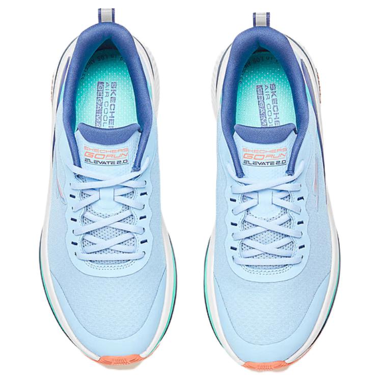 Skechers Go Trendy Sports Low Top Casual Running Shoes Women Sneaker Blue 129002-LBNV