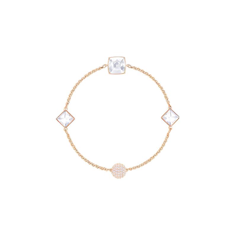 Swarovski Swarovsk iremix square crystal bracelet for women 5373210