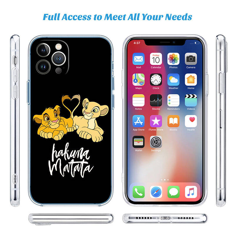 RT53 Lion King Phone Case for Motorola G34 G32 G31 G14 G15 G84 G62 E32 G24 G72 G71 G73 G85 G200 G60S G60 G52 G51 G50 G42 G41 G32 G30