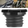 Billet Aluminum Fuel Oil Tank Cover Cap Replacement Black Color Motorcycle Accessory