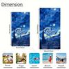 Castle Starry Night Beach Towel For Van Gogh'S Art Quick-Drying Super Towel For Beach Pool Sport Yoga Gym Home Towel Sand Free