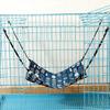 Adjustable Fleece Cat Hammock Bed for Hammies & Chinchillas - Thickened Hanging Pet Cage Hammock