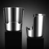 Stainless Steel Pot Lid Holder Cutting Board Stand, Freestanding Countertops Utensils Stand for Kitchen Cooking, Stove Side Use, and Meal Preps