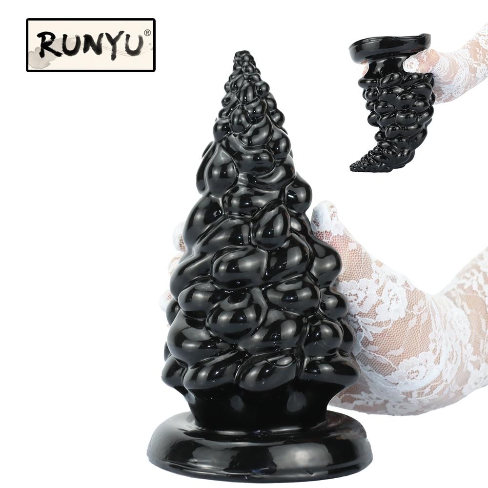 Enorme Dildo Anale Morbido Grande Dilatatore Anale Stimola Vagina Ano Masturbatore Butt Plug Giocattoli Sessuali per Donne Uomini Prodotti per il Sesso 18+