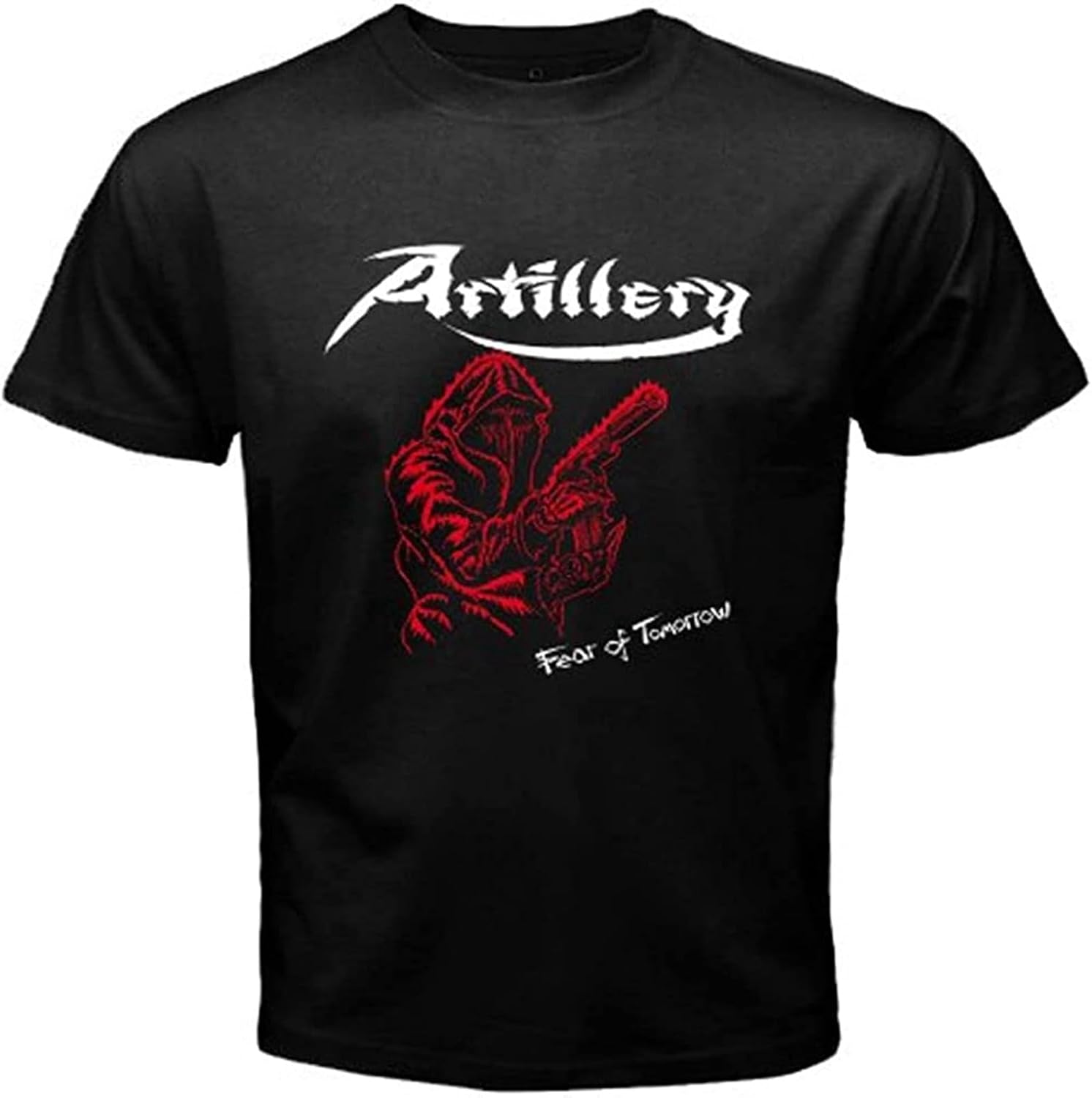 Artillery Fear of Tomorrow Men s Fashion Graphic Tee Men T Shirt 4XL чёрный