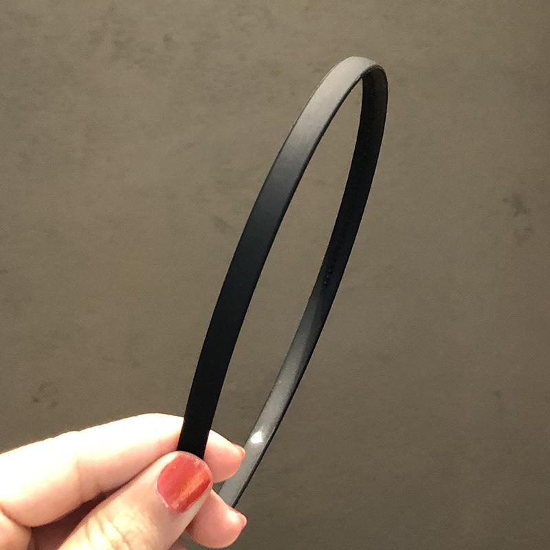 

Модная женская однотонная повязка на голову с ободом для волос, пластиковые ленты для волос, обруч для волос для девочек, простой скраб, повязка на голову, повязка на голову, аксессуары для волос