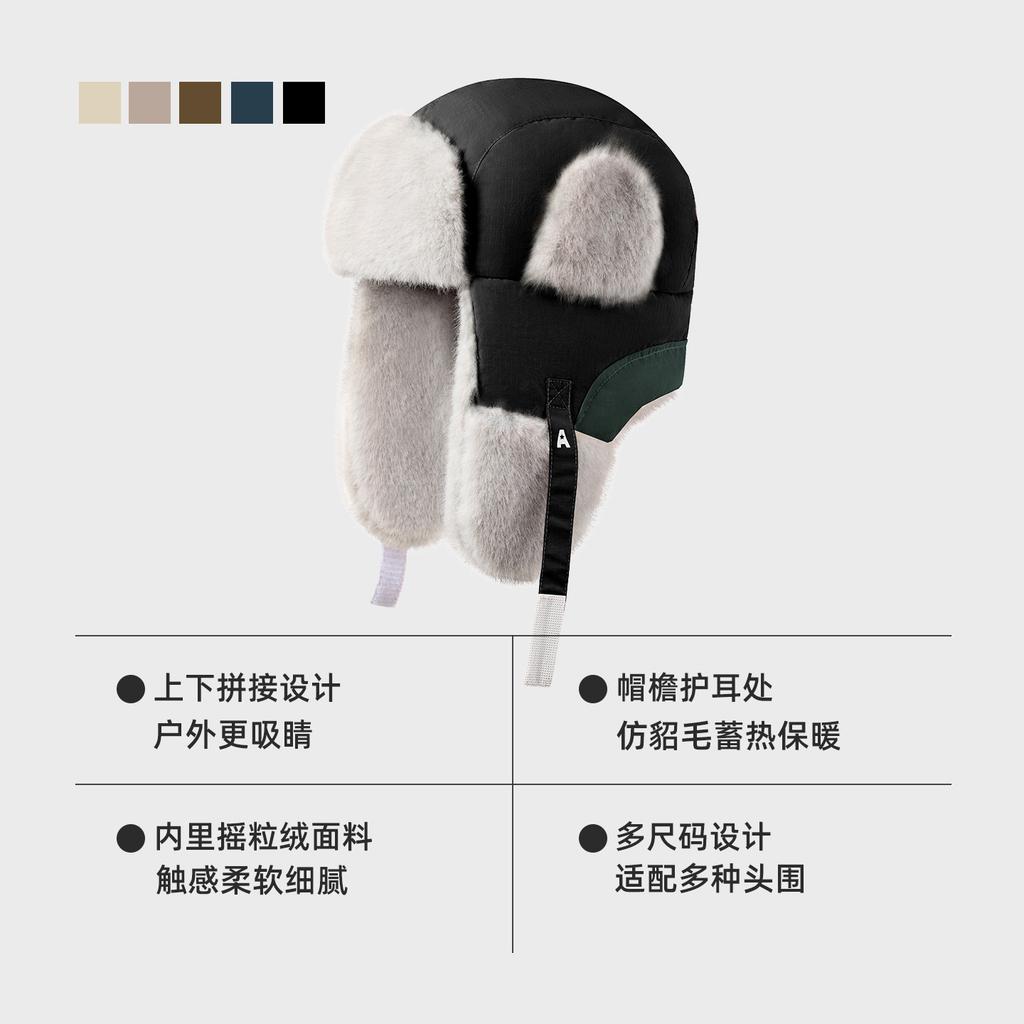 Winter neue Mütze Damen Fleece verdickt Outdoor Reiten Kälte und Wärme Plüsch Ohrenschützer Pullover Mütze BM