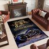 Harley-davidson Motorcycles Customize Text Carpet Design for Bedrooms Dormitory Game Room Decorate Room Antislip Carpet Office Home Decor