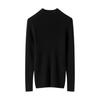 Women's Pure Cashmere Slim-Fit Sweater, Half-High Neck, Knit Base Layer, Autumn/Winter Collection