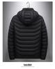 Men's Dual-Control USB Heated Cotton Coat with Nine-Zone Electric Heating