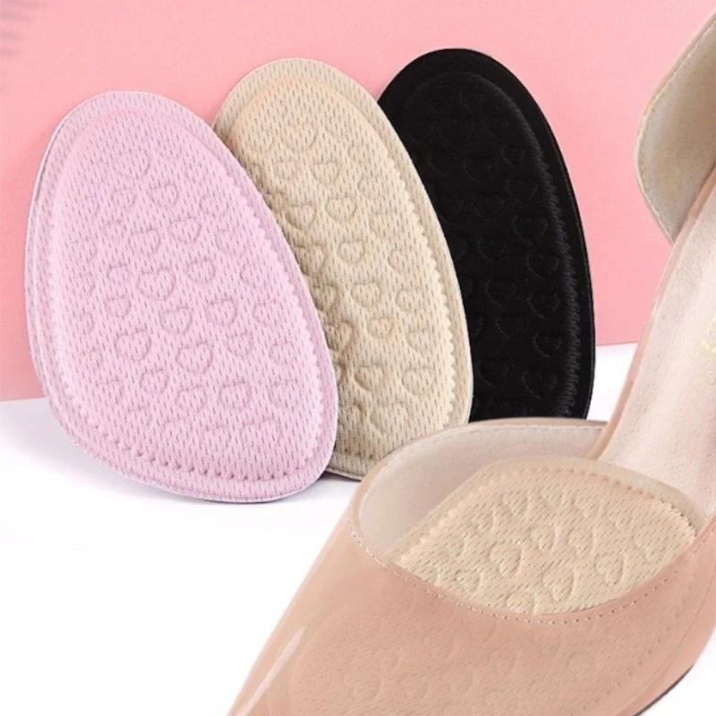 1 pair, women's metatarsal pads, high heel comfort pads, weight shifting and shock absorption pads, non-slip invisible design.