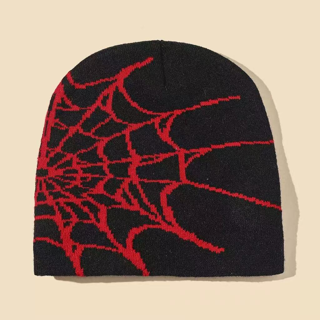 Herfst & Winter Koreaanse Stijl Spinnenweb Gebreide Muts - Warme Wol, Veelzijdig, Trendy