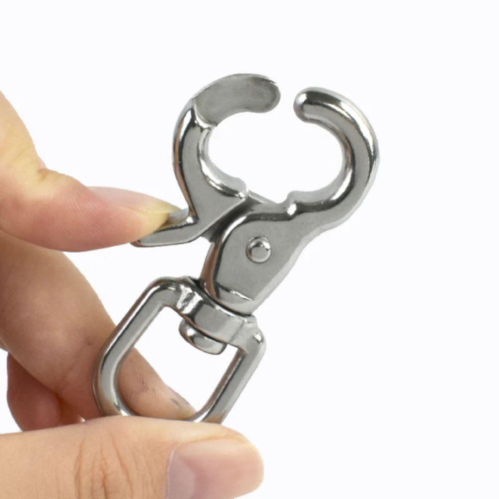Electroplated Zinc Zinc Alloy Snap Hooks Zinc Zinc Zinc Alloy Material Spring Buckle Backpack Buckle Paracord Lanyard