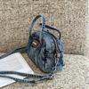 Handbag Women's Denim Vintage Shoulder Small Square Bag