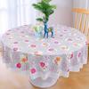 Waterproof, Oil-Proof And Anti-Scalding Coffee Table Tablecloth Leave-In Rectangular Dining Table Cloth Household Living Room Round Tablecloth