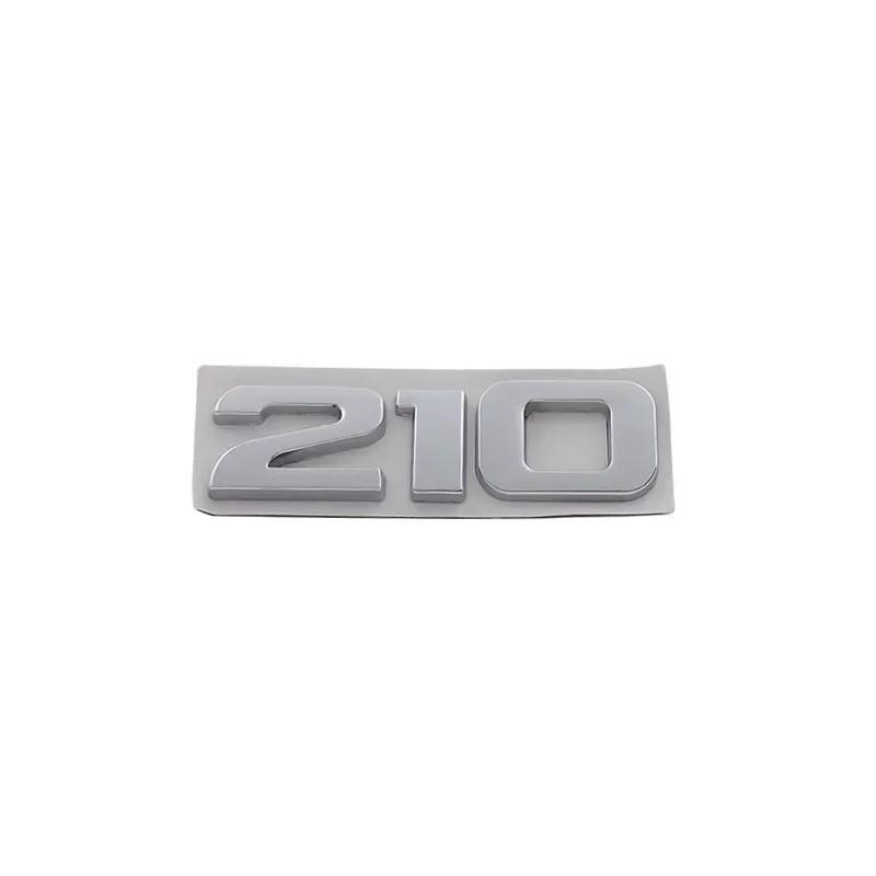 

3D Premium 210 220 TURBO car Engine Fender trunk Decal Emblem Sticker Badge