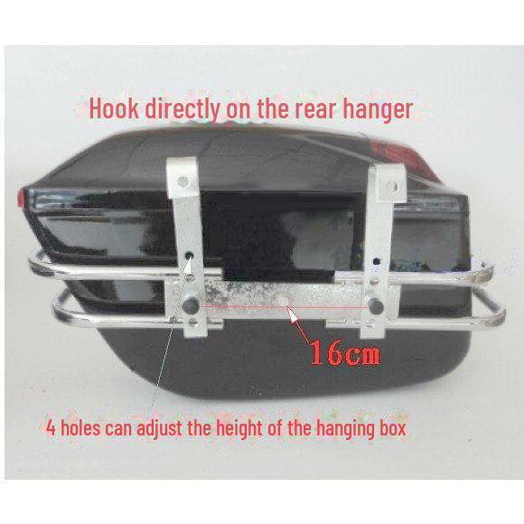 K6 Motorrad-Seitenbox mit Lichtern – 2 oder 3 Boxen, ABS-modifizierter Kofferraum und Heckbox