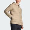 Adidas Essentials Terrex Multi Light Water-Resistant Outdoor Warm Windproof Hooded Zipper Duck Down Jacket Men Jacket Cargo-Brown KB2175