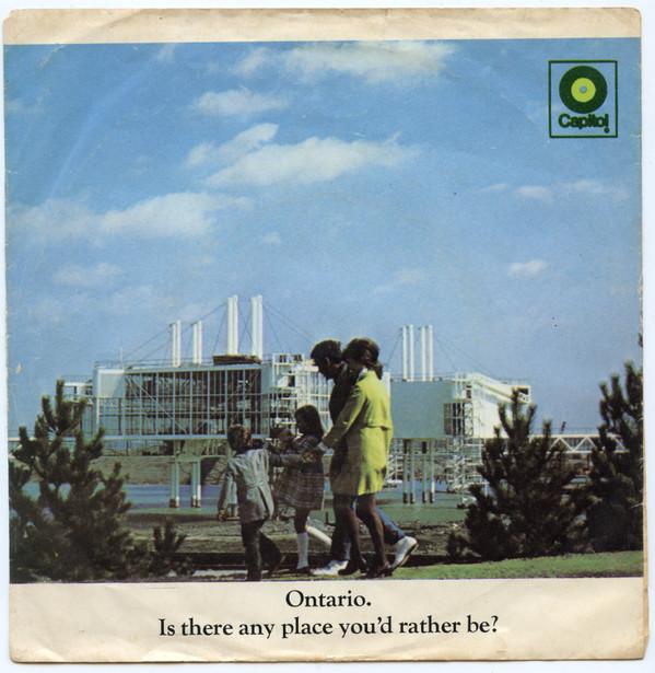 

7inch Record UNKNOWN ARTIST Ontario Is There Any Place Youd Ra 72633 CAPITOL 1970 Canada Rock Used