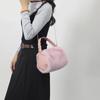 Solid color plush casual youth bag light luxury versatile shoulder bag high quality feminine fashion crossbody bag