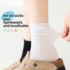 Ice Ice Socks Children Summer Lightweight Cool Comfortable Rolled Edge Cushioned Socks Anti-Slip Versatile Socks