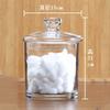 Thickened European Glass Tank Storage Tank Transparent Candy Tank Kitchen Storage Tank Sanitary Swab Storage Tank Accessories