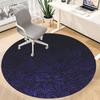 1pc Wave Swirls Office Round Area Rug,  Mat Suitable For Office, Under Office Chairs Bedroom Living Room Home Decor, Room Deco
