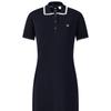 Fila Tennis Lace Woven Classic Simple Retro Sports Fashion Casual Elegant Relaxed Versatile Comfortable Polo Collar Short Sleeve Dress A11W623335FNV
