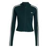 Originals Adicolor Slim Knit Track Top Logo Stripe Fitted Sports Jacket Women Jackets JY2599