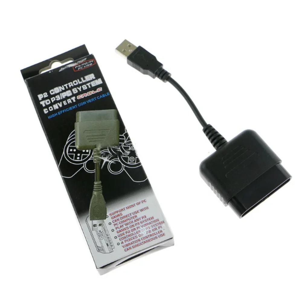 1PCS for PS2 PS3 Dualshock2 Joypad GamePad To PS3 PC USB Controller Converter Adapter Cable Without Driver 1 To 1,1 To 2