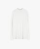 ESN Half Turtleneck Knit T-Shirt Off-White
