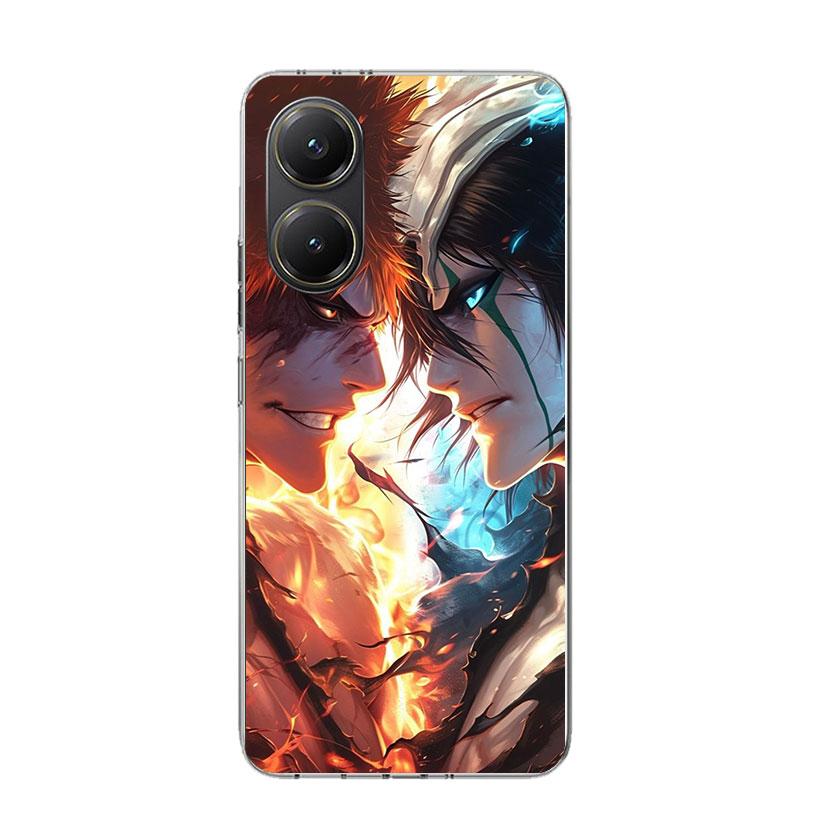 Kurosaki Ichigo Bleach Phone Case For Xiaomi Poco F7 Ultra X7 X6 Pro X5 Redmi 15 15C 13 13C 12 12C 10 10A 10C 9 9A 9C 9T Shell P