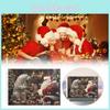 Christmas Gift Box With Polar Bear Charm Christmas Tree Decoration For Party And Celebrations