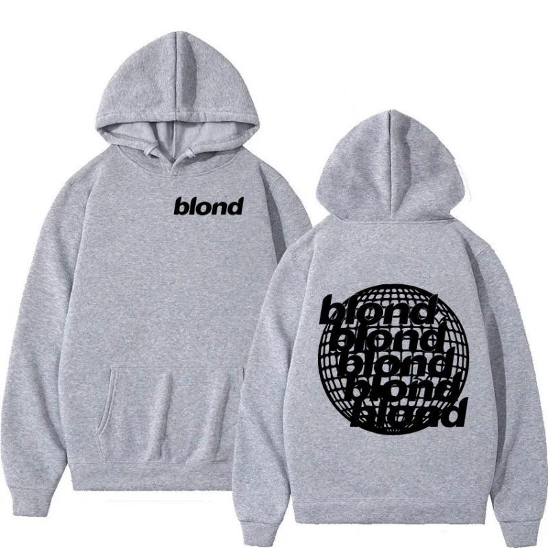Rapper Frank Print Graphic Hoodie Men Hip Hop Fashion Ocean Sweatshirts Unisex Casual Streetwear Y2K Street Pullover Clothing