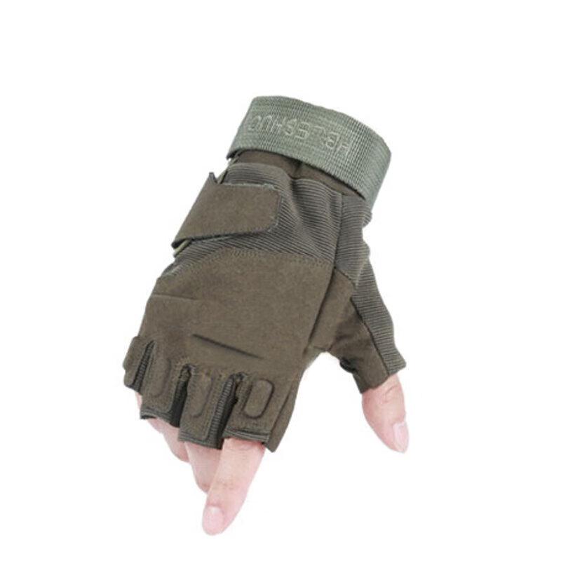 ZUOLOU Black Hawk Half-Finger Tactical Outdoor Gloves