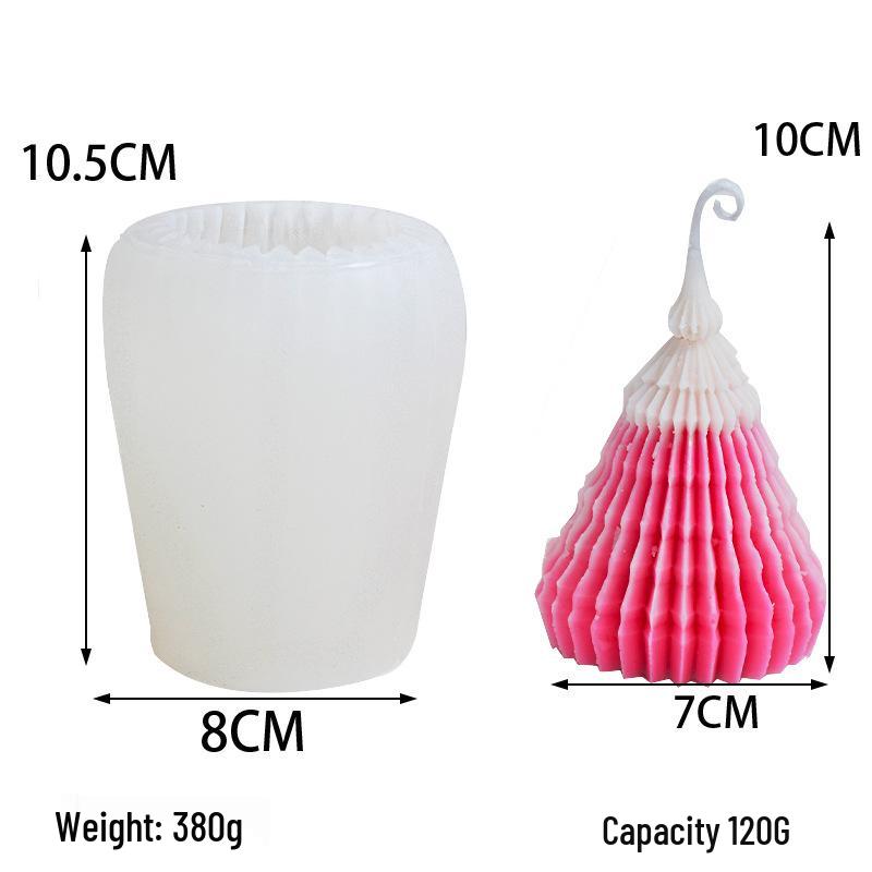 Christmas Silicone Mold for DIY Candle Making - Santa Claus, Tree, Snowman