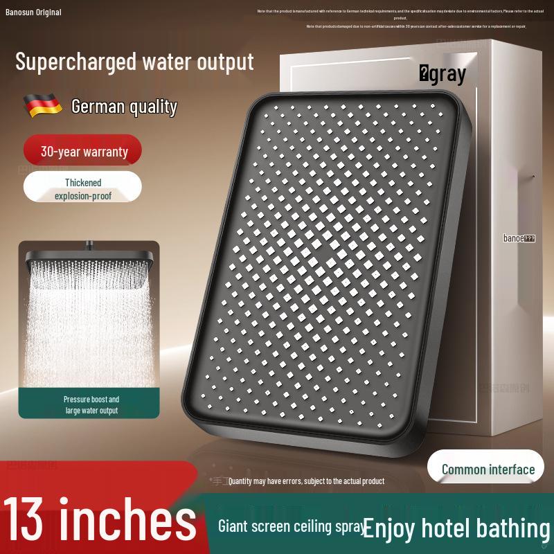 Túltöltött Nagy Egyfejes Zuhanyfej