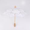 Vintage White 15/19/30/38Cm Lace Parasol Umbrella Embroidery Cotton Lace Flower Girl Umbrella Kids Sun Umbrella Photo Prop