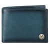 WildHorn Leather Wallet, Keychain & Pen Combo I Gift Hamper for Men (Blue Crunch)