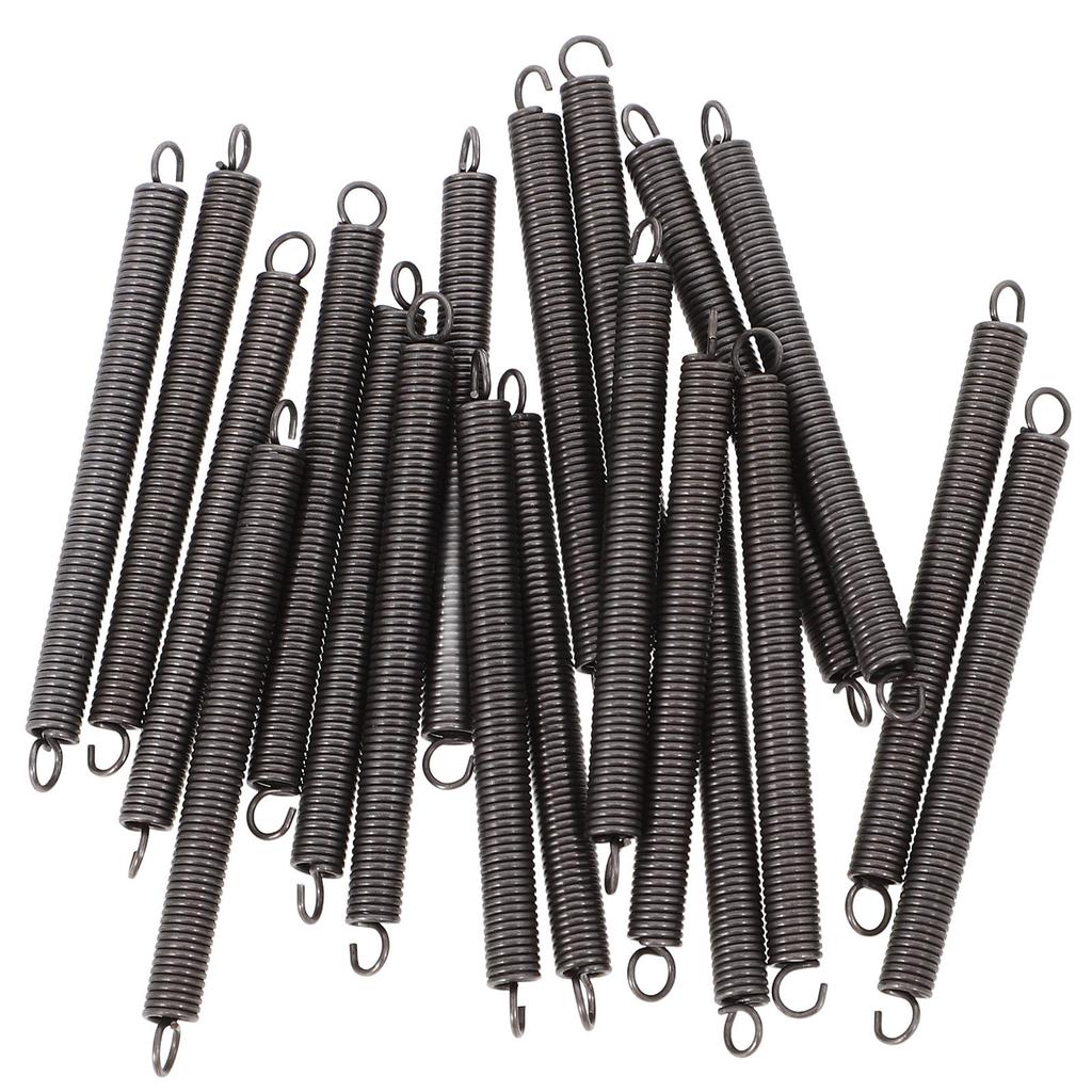 20Pcs Extension Springs Hook Ends Small Stainless Steel Tension Spring for Home Repair Gate Latch Door Spring Replacement