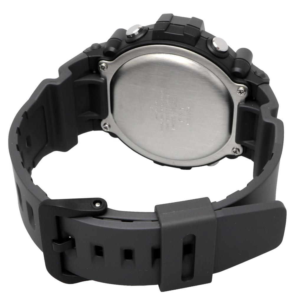 Casio Standard Digital Wristwatch Dark Gray with Orange Overseas Used AE-1500WHC-8AV Men's, LCD, Model,