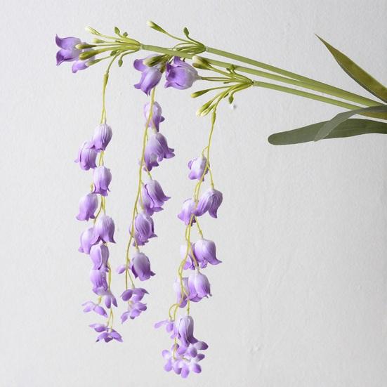 42,5" Langer Maiglöckchen-Stiel Künstliche Hängende Maiglöckchen-Blumen-Girlande für Hohe Vase Hochzeitsveranstaltung Veranda Gartenraum Hintergrunddekoration