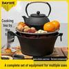 UOSO Multifunctional Outdoor Charcoal Grill & Tea Stove Set